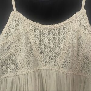 Cute flowy boho spaghetti strap dress/tunic